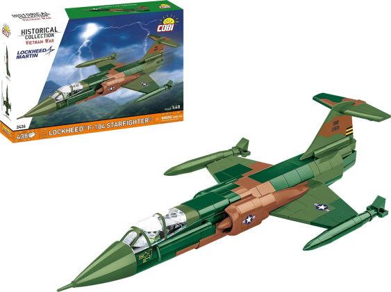COBI Forces Armées (Armed Forces) 2426 Lockheed F-104 Starfighter