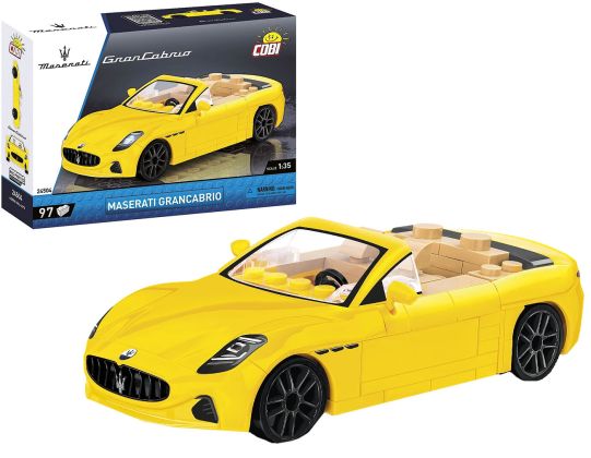 COBI Action Town 24504 Maserati GranCabrio jaune