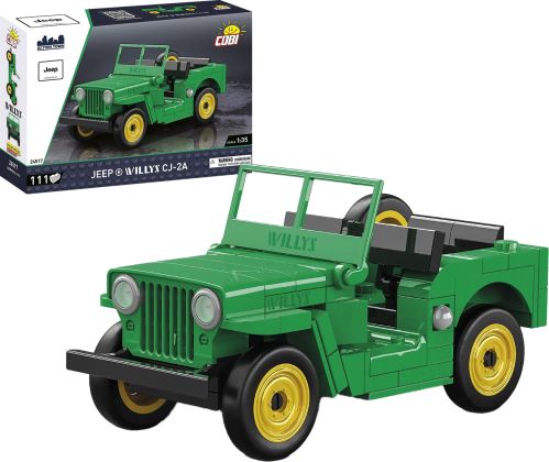 COBI Action Town 24517 Jeep Willys CJ-2A