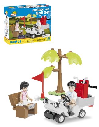 COBI Action Town 24554 Voiturette de golf MELEX 212