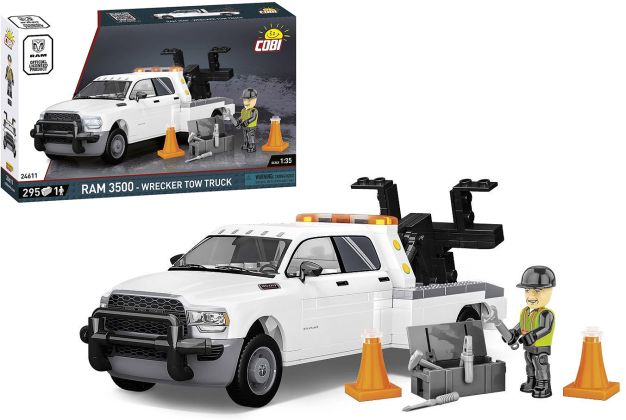 COBI Action Town 24611 RAM 3500 - Wrecker Tow Truck