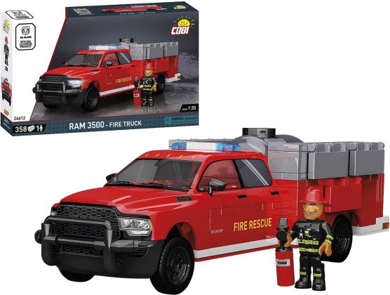 COBI Action Town 24612 RAM 3500 Camion de Pompiers