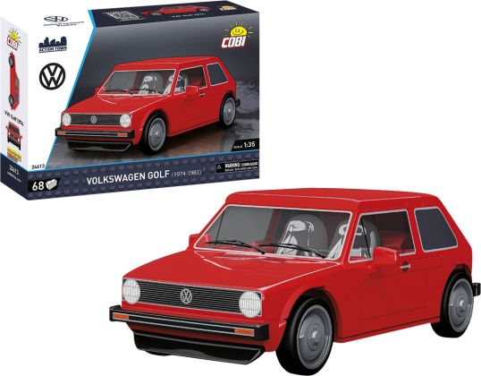 COBI Action Town 24613 Volkswagen Golf Rouge (1974-1983)