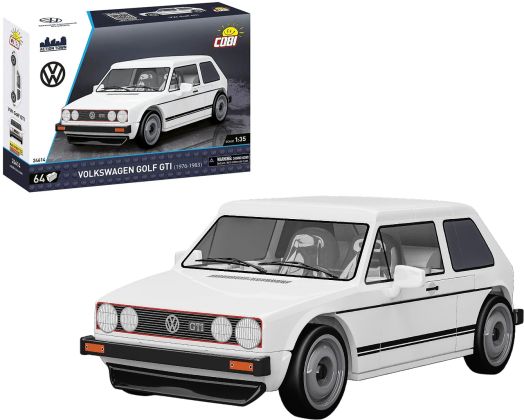 COBI Action Town 24614 Volkswagen Golf GTI Blanche (1976-1983)