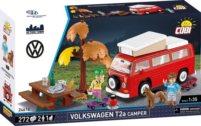 COBI Action Town 24616 Volkswagen T2a Camper