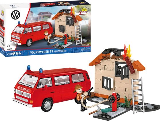 COBI Action Town 24635 Volkswagen T3 Feuerwehr
