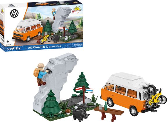 COBI Action Town 24638 Volkswagen T3 Camper Van
