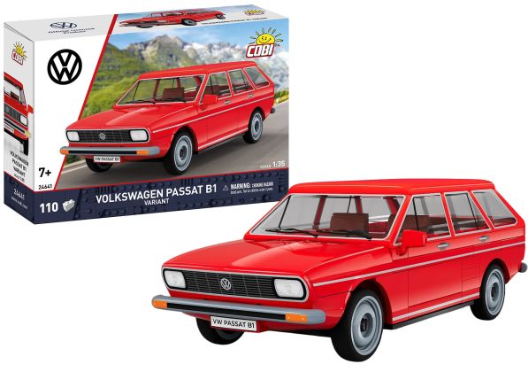 COBI Action Town 24641 Volkswagen Passat B1 Variant (Rouge)