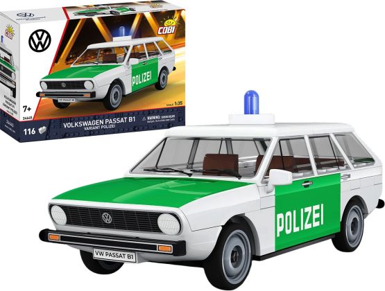 COBI Action Town 24645 Volkswagen Passat B1 Variant Polizei