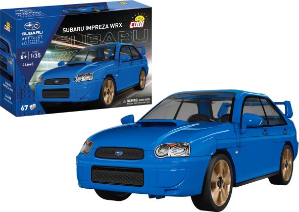 COBI Action Town 24648 Subaru Impreza WRX (Bleue)