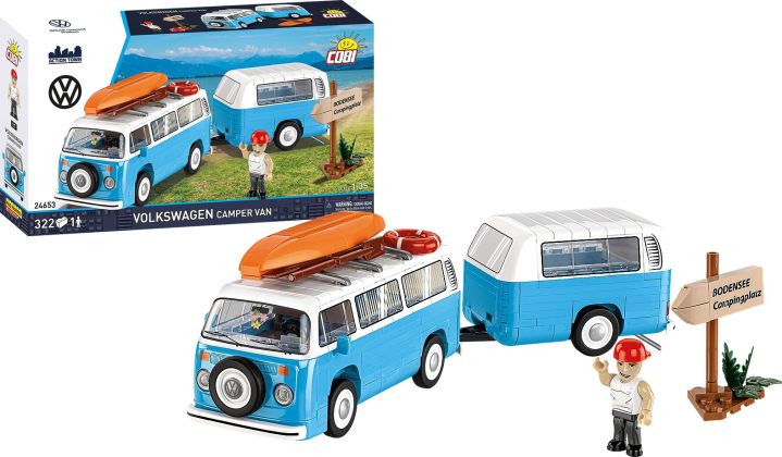 COBI Action Town 24653 VOLKSWAGEN T2b Camping