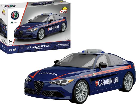 COBI Action Town 24654 Giulia Quadrifoglio Carabinieri