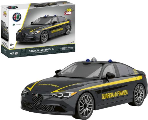 COBI Action Town 24657 Giulia Quadrifoglio Guardia di Finanza