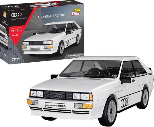 COBI Action Town 24665 Audi quattro 1980 (Blanche)