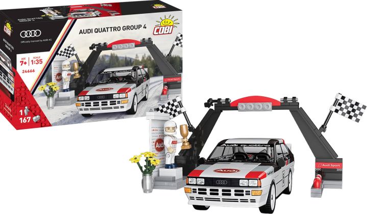 COBI Action Town 24666 Audi quattro Group 4