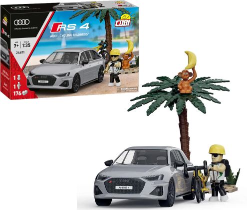 COBI Action Town 24671 Audi RS4 Cycling Madness