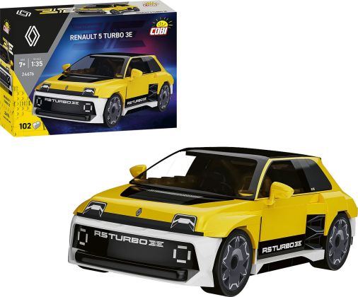 COBI Action Town 24676 Renault 5 Turbo 3E