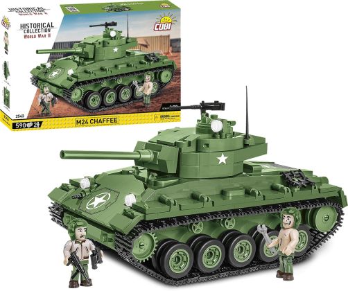 COBI Collection Historique (Historical Collection) 2543 M24 Chaffee