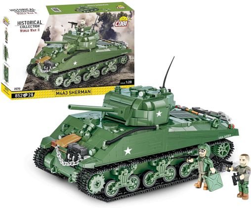 COBI Collection Historique (Historical Collection) 2570 M4A3 Sherman