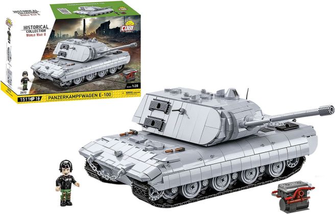 COBI Collection Historique (Historical Collection) 2572 Panzerkampfwagen E-100