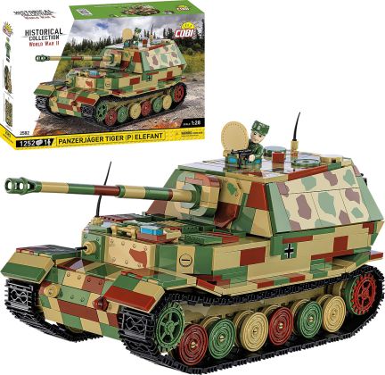 COBI Collection Historique (Historical Collection) 2582 Panzerjäger Tiger (P) Elefant