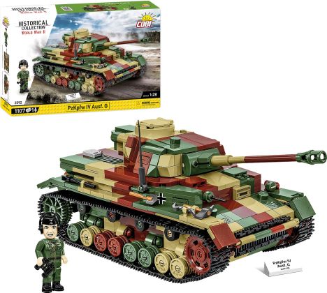 COBI Collection Historique (Historical Collection) 2592 PzKpfw IV Ausf. G