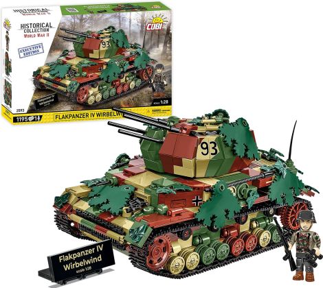 COBI Collection Historique (Historical Collection) 2593 Flakpanzer IV Wirbelwind - Executive Edition