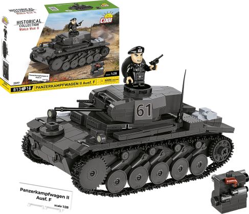 COBI Collection Historique (Historical Collection) 2597 Panzerkampfwagen II Ausf. F