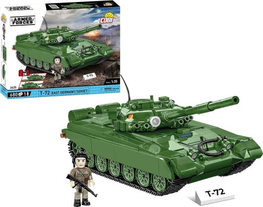 COBI Forces Armées (Armed Forces) 2625 T-72 (East Germany/Soviet)