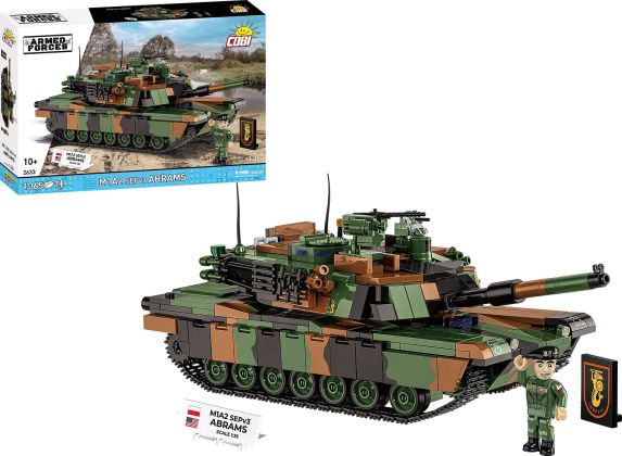 COBI Forces Armées (Armed Forces) 2633 M1A2 SEPv3 Abrams