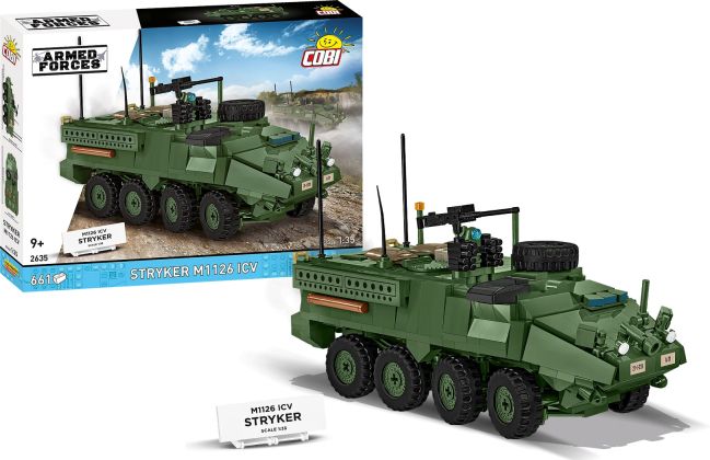 COBI Forces Armées (Armed Forces) 2635 Stryker M1126 ICV
