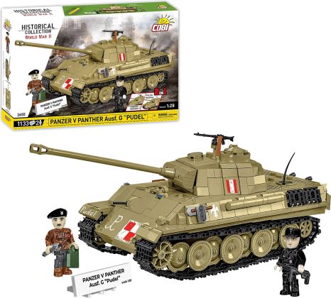 COBI Collection Historique (Historical Collection) 2655 Panzer V Panther Ausf. G Pudel