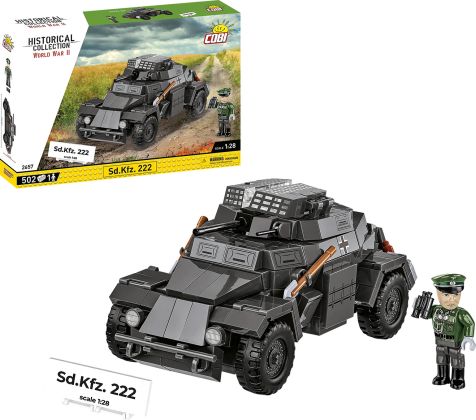 COBI Collection Historique (Historical Collection) 2657 Sd.Kfz. 222