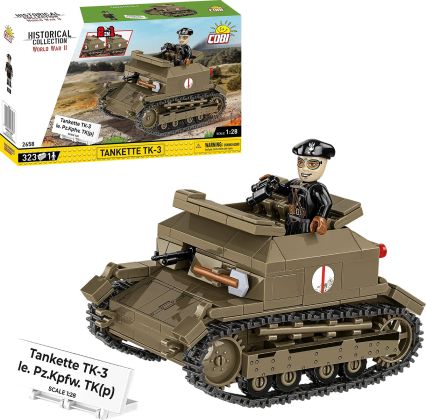 COBI Collection Historique (Historical Collection) 2658 Tankette TK-3