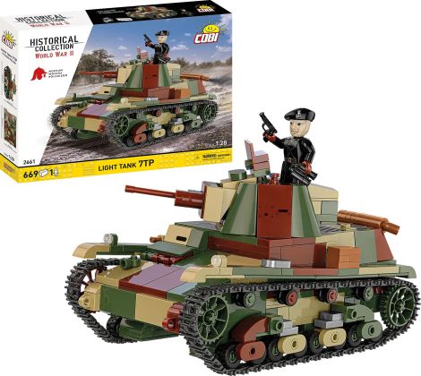 COBI Collection Historique (Historical Collection) 2661 Light Tank 7TP