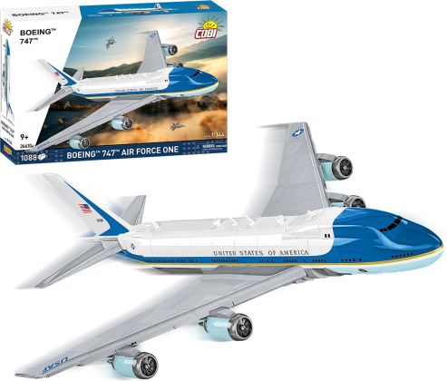 COBI Action Town 26610A Boeing 747 Air Force One