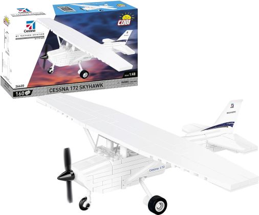 COBI Action Town 26620 Cessna 172 Skyhawk-White