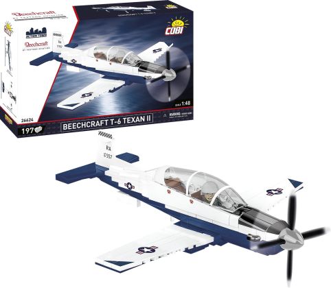 COBI Action Town 26624 Beechcraft T-6 Texan II