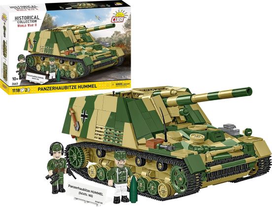 COBI Collection Historique (Historical Collection) 2663 Panzerhaubitze Hummel (Sd.Kfz.165)