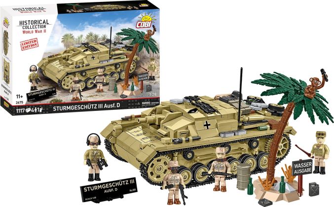 COBI Collection Historique (Historical Collection) 2675 Sturmgeschütz III Ausf.D - limited Edition