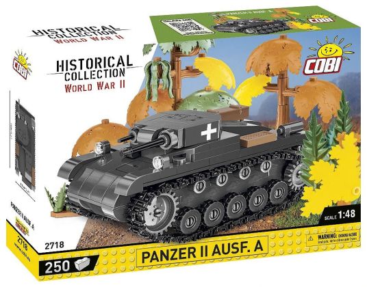 COBI Collection Historique (Historical Collection) 2718 Panzer II Ausf. A