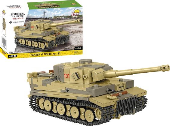 COBI Collection Historique (Historical Collection) 2734 Panzer VI Tiger I no 131