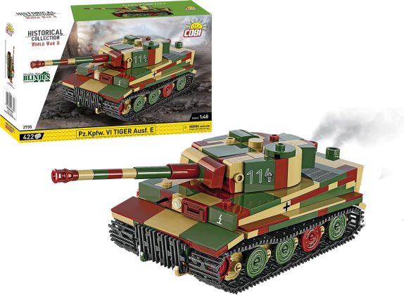 COBI Collection Historique (Historical Collection) 2735 Pz.Kpfw. VI Tiger Ausf.E