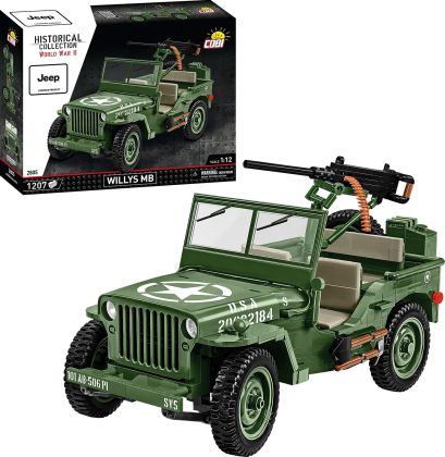 COBI Collection Historique (Historical Collection) 2805 Willys MB Jeep