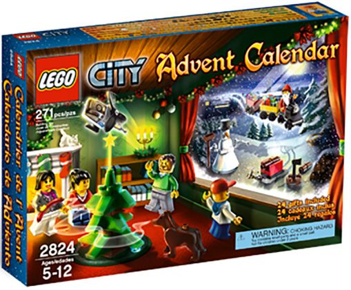 LEGO City 2824 Calendrier de l'Avent LEGO City 2010