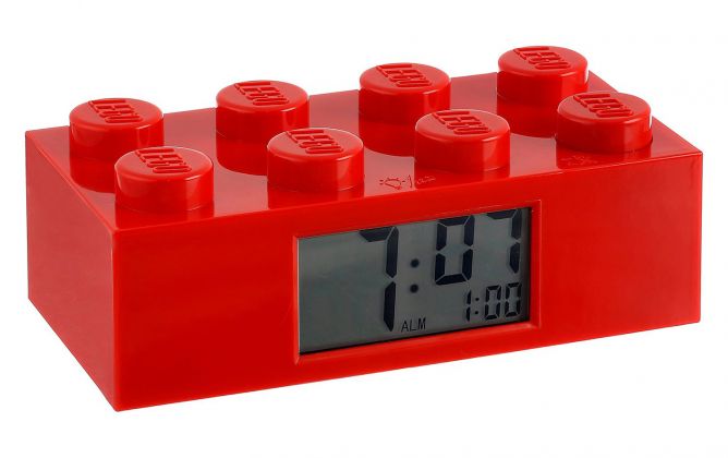 LEGO Horloges & Réveils  2856236 Réveil brique rouge