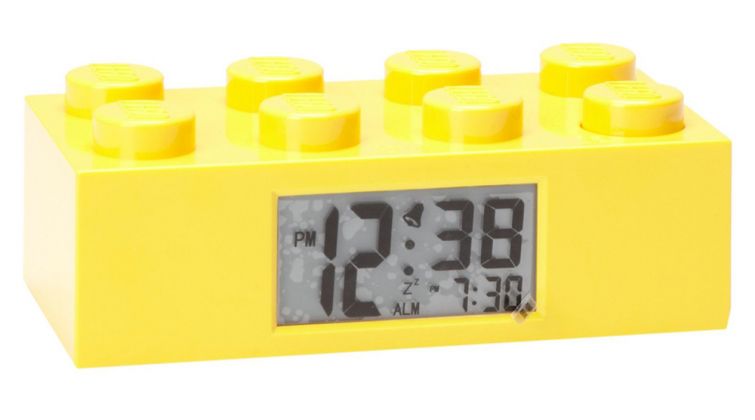 LEGO Horloges & Réveils  2856238 Réveil brique jaune