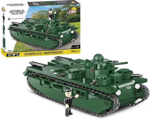 COBI Collection Historique (Historical Collection) 2990 Vickers A1E1 Independent