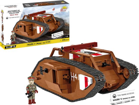 COBI Collection Historique (Historical Collection) 2995 Mark V (Male) no 9199