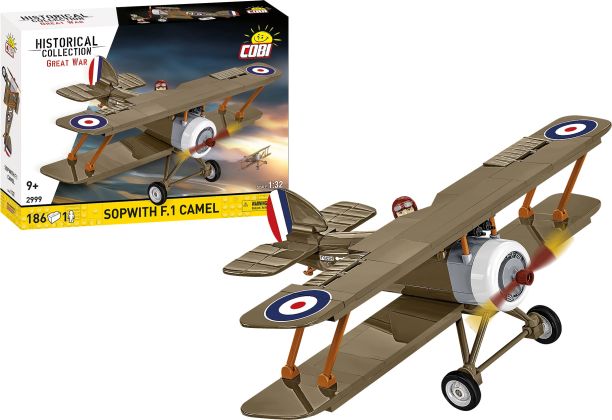 COBI Collection Historique (Historical Collection) 2999 Sopwith F.1 Camel